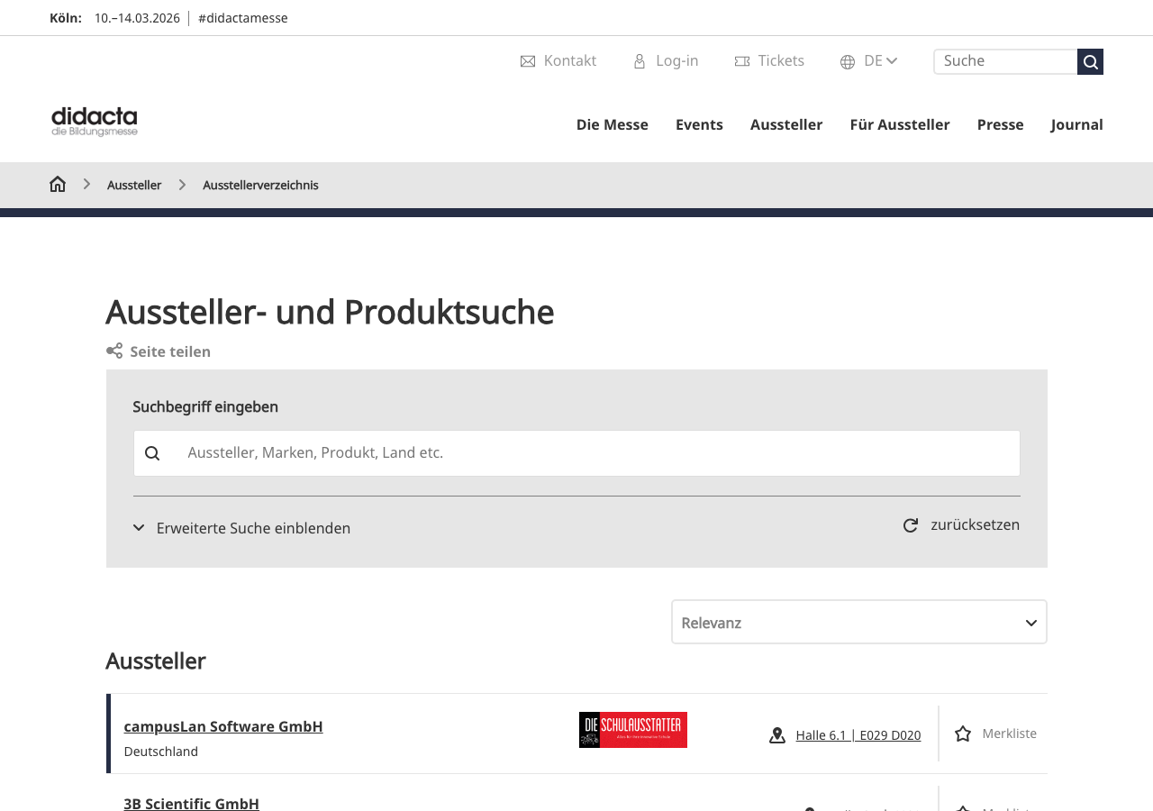 didacta Messe-Website